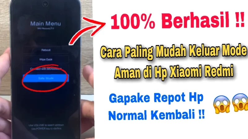 Gak Mau Ribet? Cara Keluar Mode Aman Infinix Sekarang Juga!