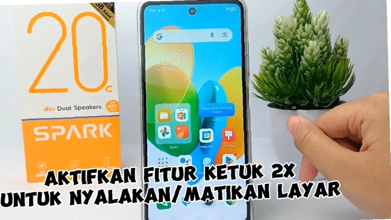 Rahasia Ketuk Layar 2x Infinix Smart 8!  Cepat Kuasai Triknya Sekarang!