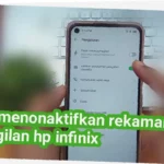 cara mematikan flash hp infinix saat panggilan masuk