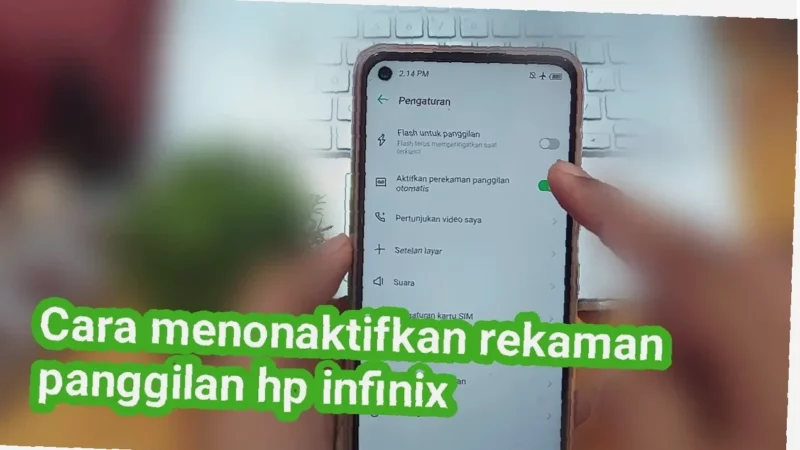 Rahasia Matikan Flash HP Infinix Saat Panggilan Masuk! Cepat & Mudah!