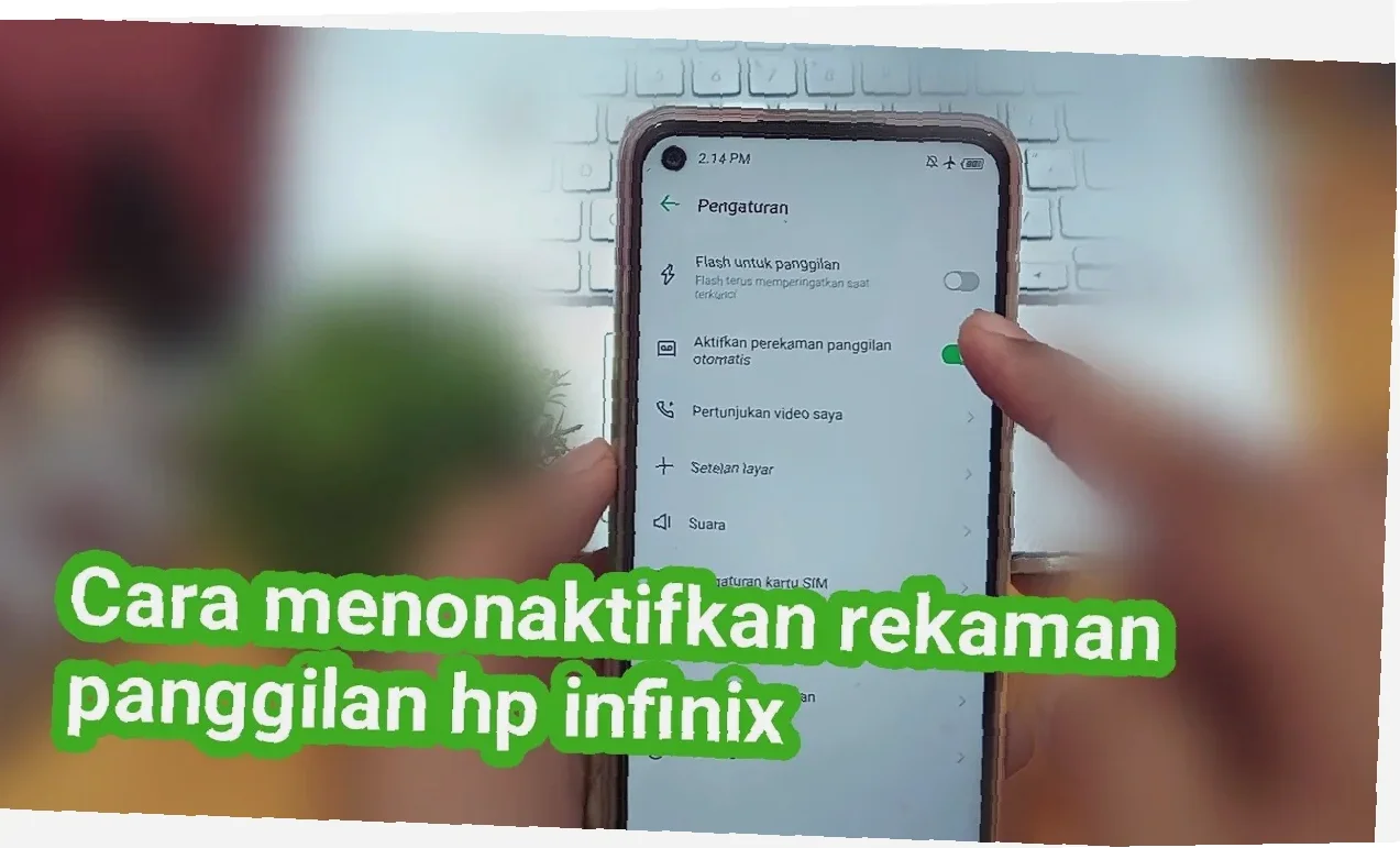 Rahasia Matikan Flash HP Infinix Saat Panggilan Masuk! Cepat & Mudah!