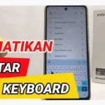 cara mematikan keyboard aman infinix
