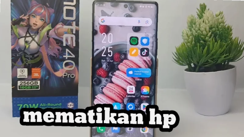 Rahasia Matikan Ponsel Infinix Note 40 dengan Cepat dan Mudah!