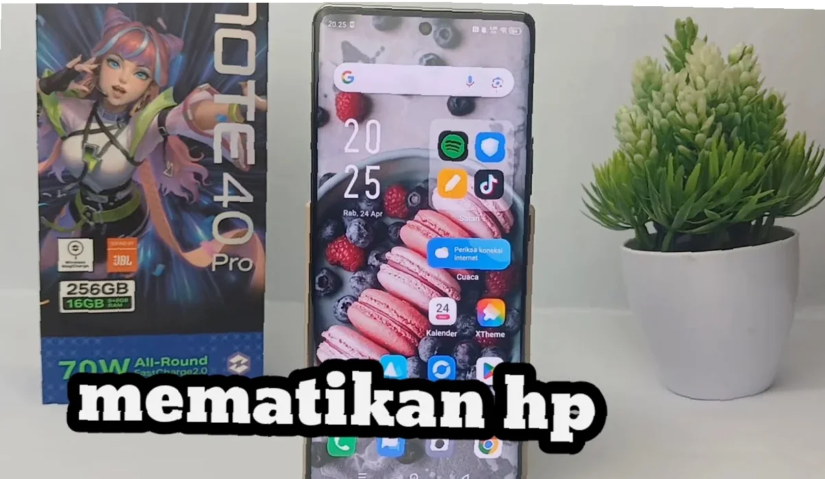 Rahasia Matikan Ponsel Infinix Note 40 dengan Cepat dan Mudah!
