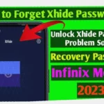 cara membuka xhide infinix lupa password