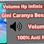 cara memperbesar suara infinix