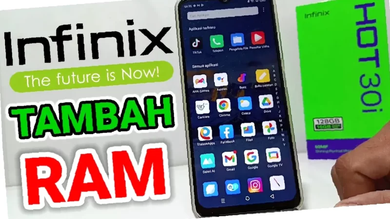 Rahasia Tambah RAM Infinix Hot 12 Play!  Mudah & Cepat!