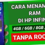 cara menambah ram infinix