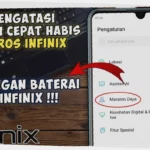 cara mengatasi baterai infinix cepat habis