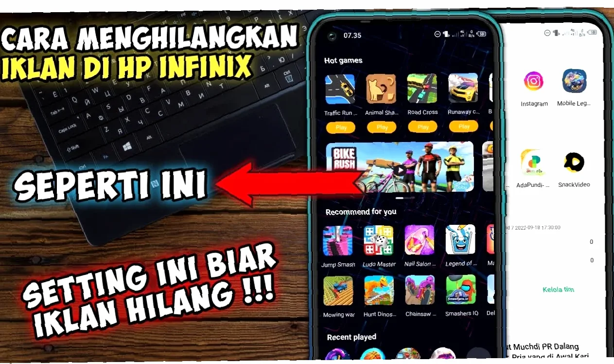 Solusi Cepat Iklan Meneror HP Infinixmu! Hilangkan Sekarang!