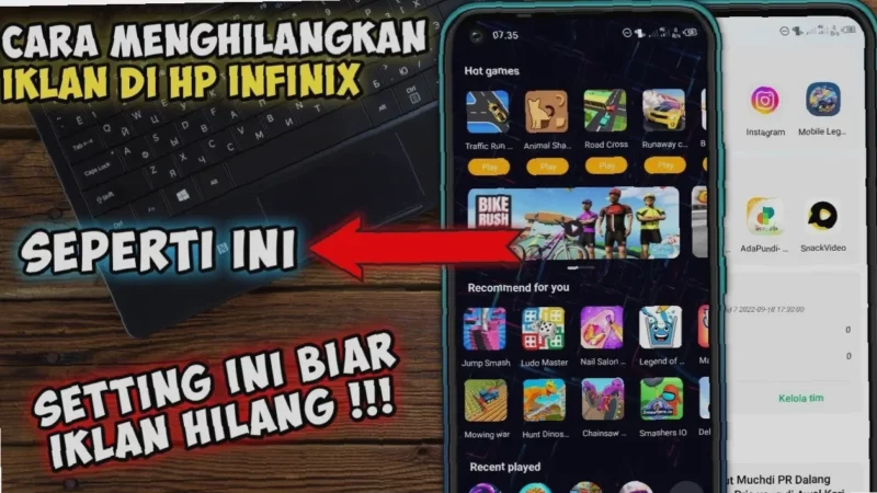Hilangkan Iklan di HP Infinixmu Sekarang Juga!  Cara Ampuh & Mudah