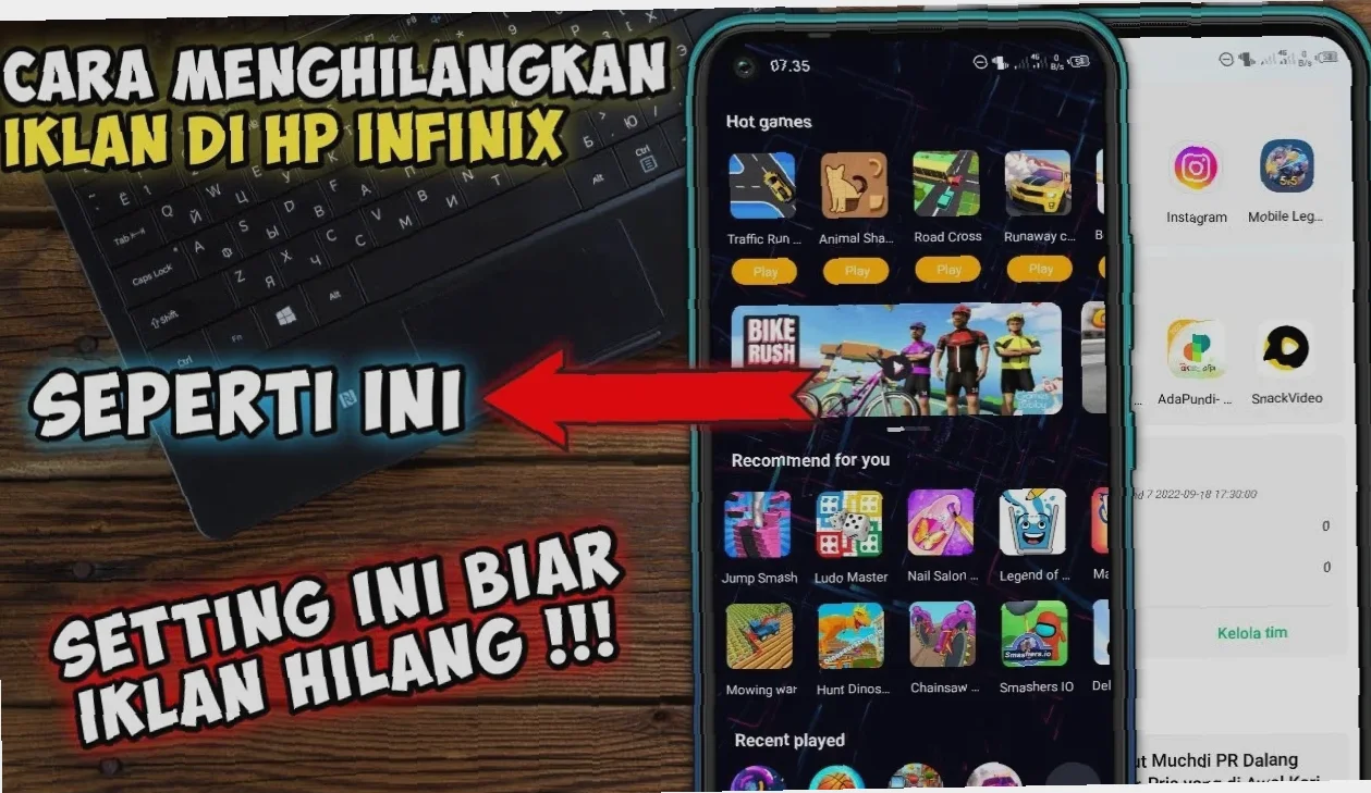 Hilangkan Iklan di HP Infinixmu Sekarang Juga! Cara Ampuh & Mudah