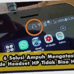 cara mengatasi hp infinix mode headset