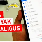 cara menghapus kontak infinix