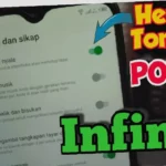 cara menyalakan hp infinix dengan ketuk 2 kali