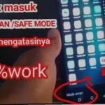 cara mode aman infinix