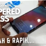 cara pasang anti gores infinix note 30