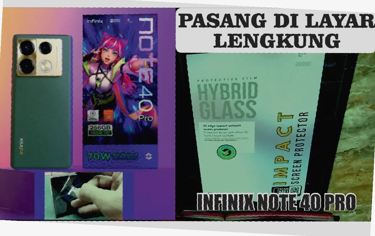 Gak Ribet! Cara Pasang Tempered Glass Infinix Note 40 Anti-Pecah Praktis & Mudah