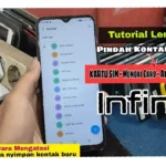 cara pindah kontak infinix
