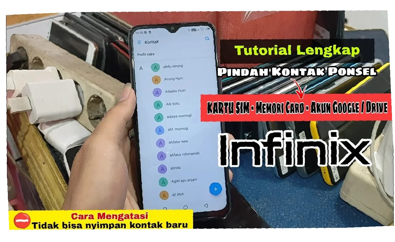 Gak Ribet! Cara Pindah Kontak Infinix Mudah & Cepat, Dijamin Berhasil!