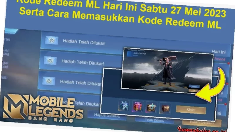 Dapatkan Kode Redeem ML Infinix Sekarang!  Bonus Menarik Menantimu!