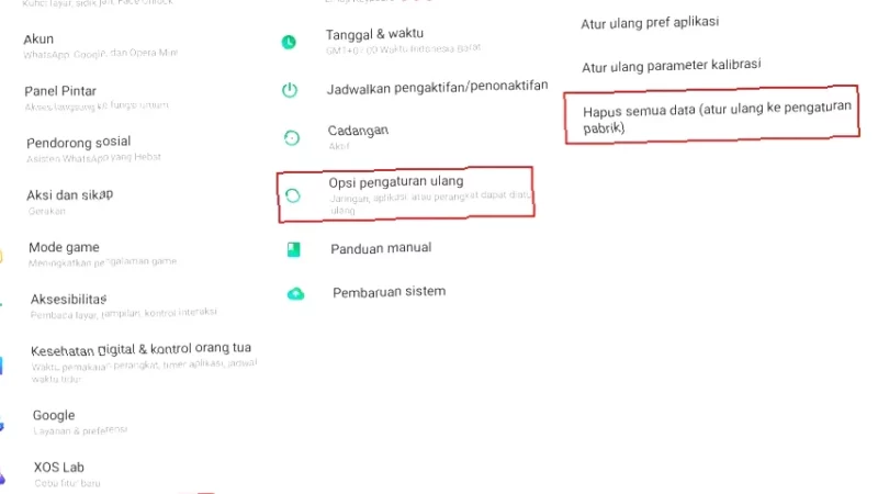 Rahasia Reset HP Infinix Tanpa Hilang Data!  Cara Mudah & Cepat