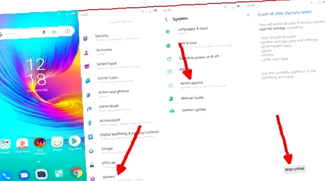 Cara Reset HP Infinix S5 Lite Mudah & Cepat!  Triks Rahasia Agar Lancar!