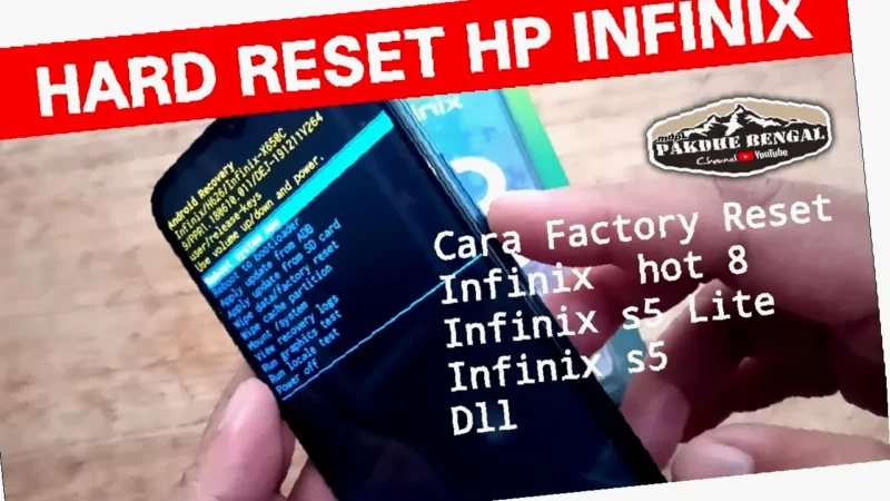 Cara Reset Infinix 8 Mudah dan Cepat, Solusi Masalah HPmu!