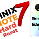 cara reset infinix note 7
