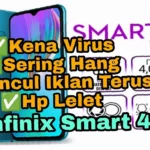 cara reset pabrik infinix smart 5