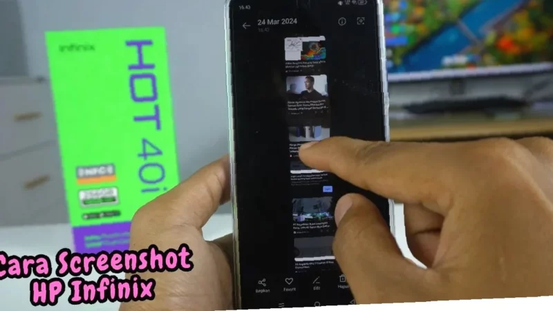 Gak Ribet! Cara Screenshot HP Infinix 5  Rahasia Mudah & Cepat