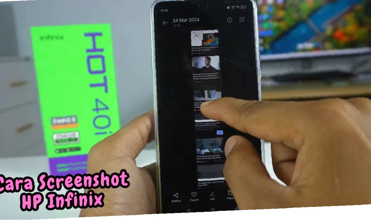 Gak Ribet! Cara Screenshot HP Infinix 5 Rahasia Mudah & Cepat