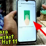 cara screenshot hp infinix 8