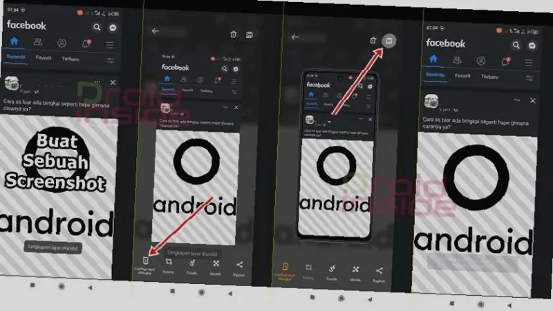 Rahasia Screenshot Infinix 3 Jari!  Cepat & Mudah Banget!
