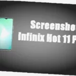 cara screenshot infinix hot 11 play