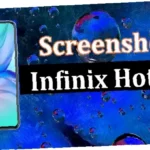 cara screenshot infinix hot 40i