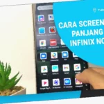 cara screenshot panjang infinix