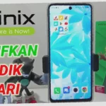cara sidik jari infinix